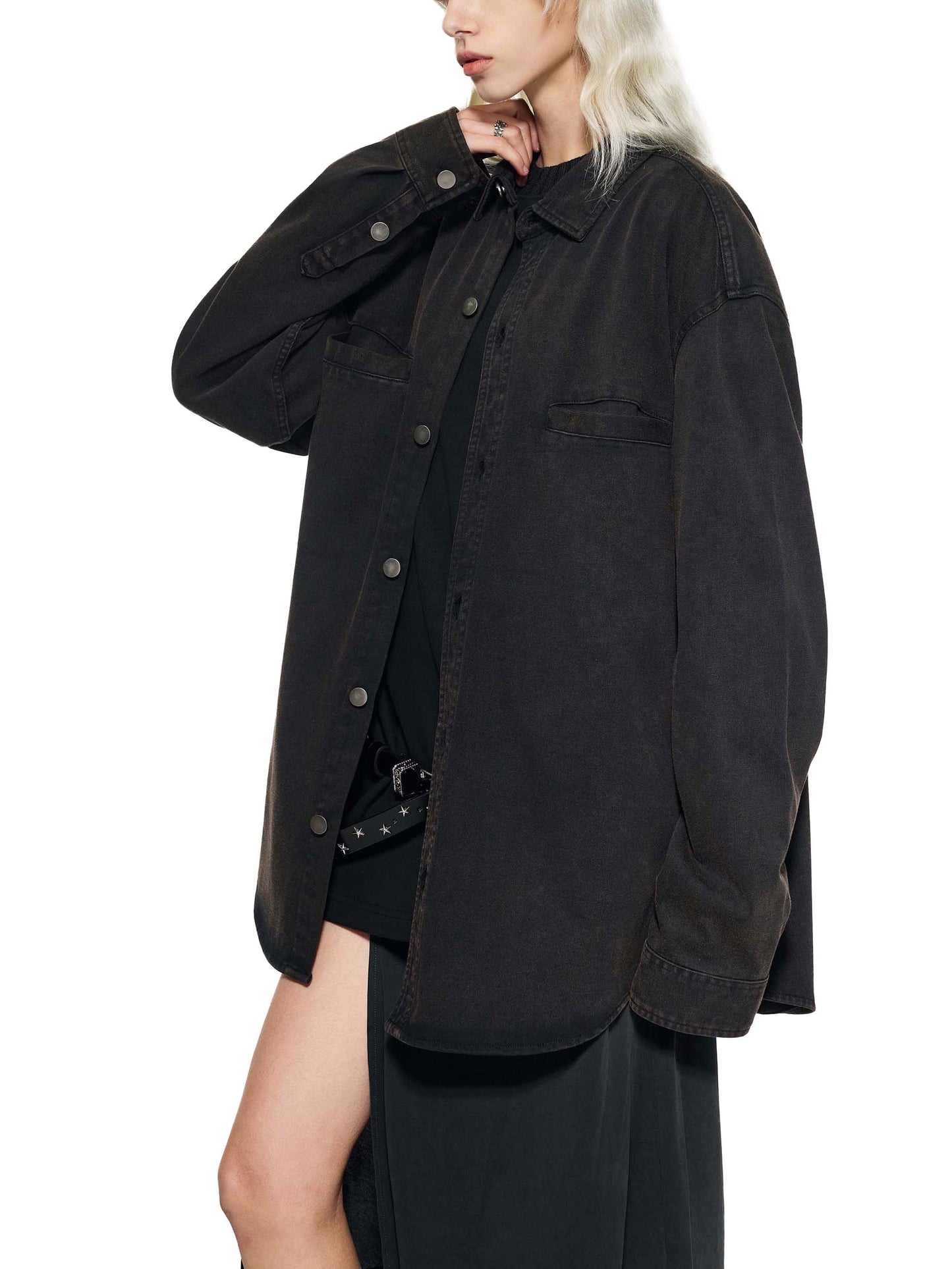 NOIRHAUS Denim Vintage Washed Jacket