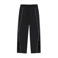NOIRHAUS Striped Straight-Leg Sweatpants