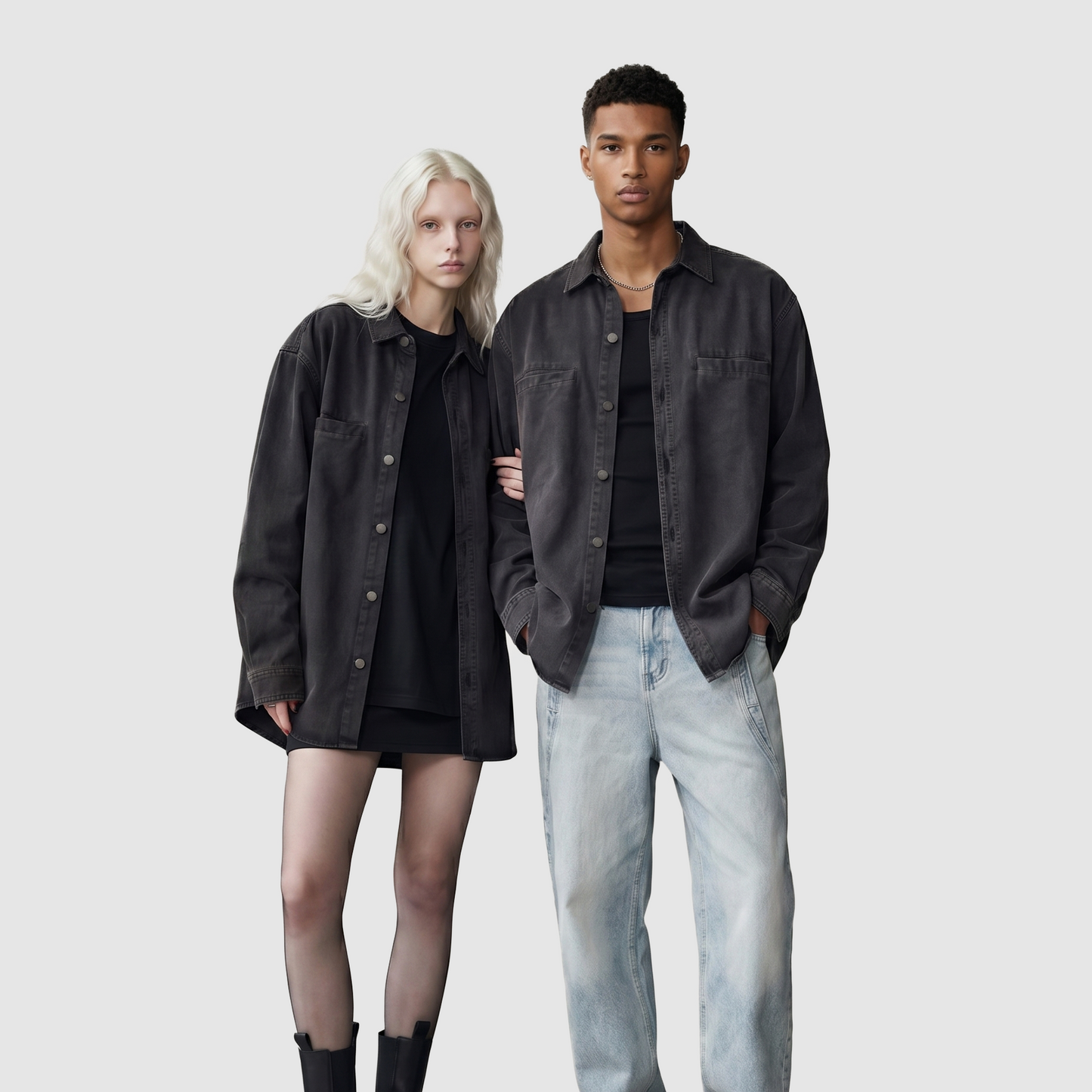 Washed Denim Jacket