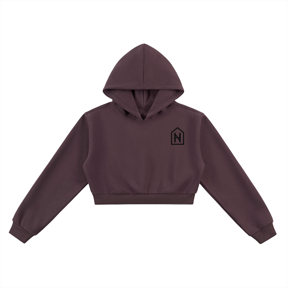 NOIRHAUS Cropped Hoodie