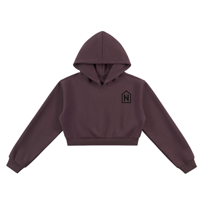 NOIRHAUS Cropped Hoodie