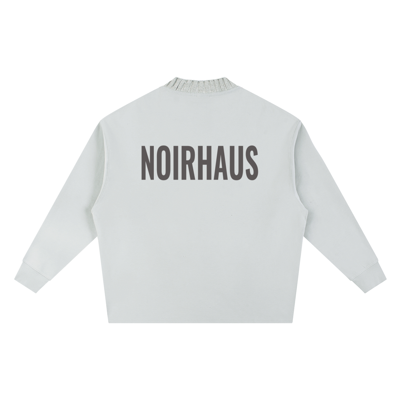 NOIRHAUS Knitted Oversize Sweatshirt