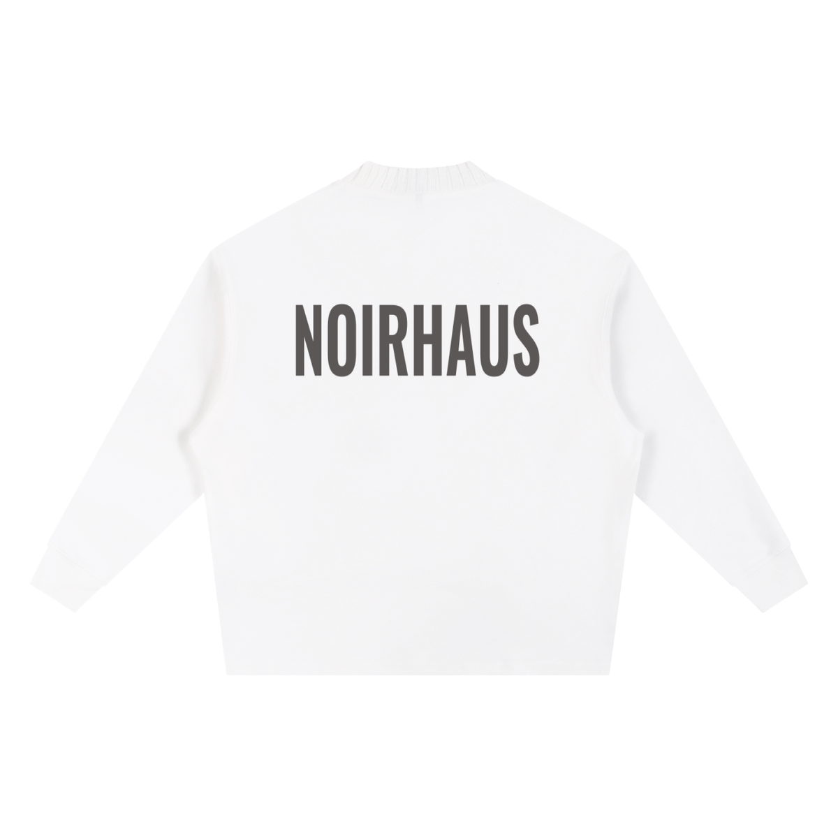 NOIRHAUS Knitted Oversize Sweatshirt