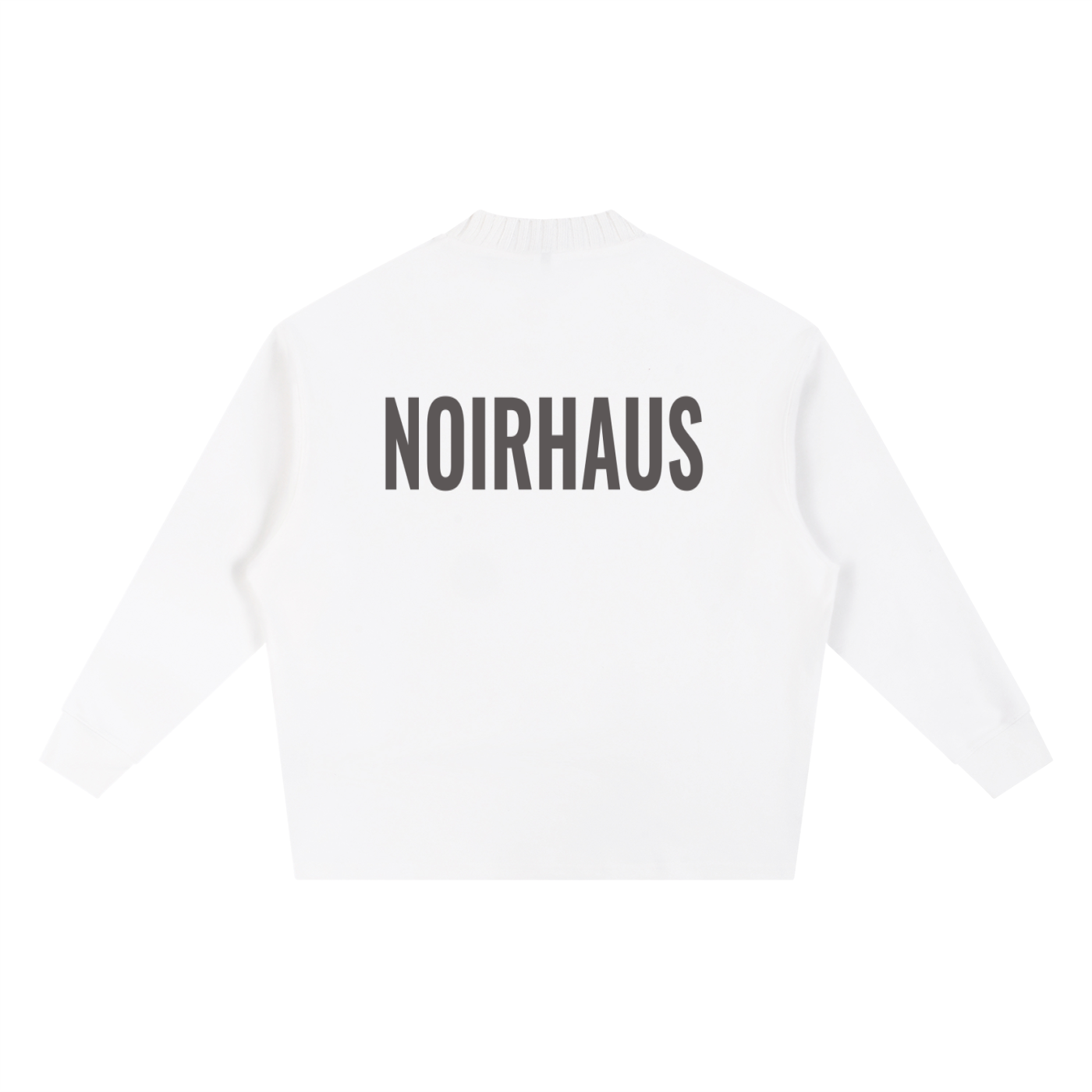 NOIRHAUS Knitted Oversize Sweatshirt