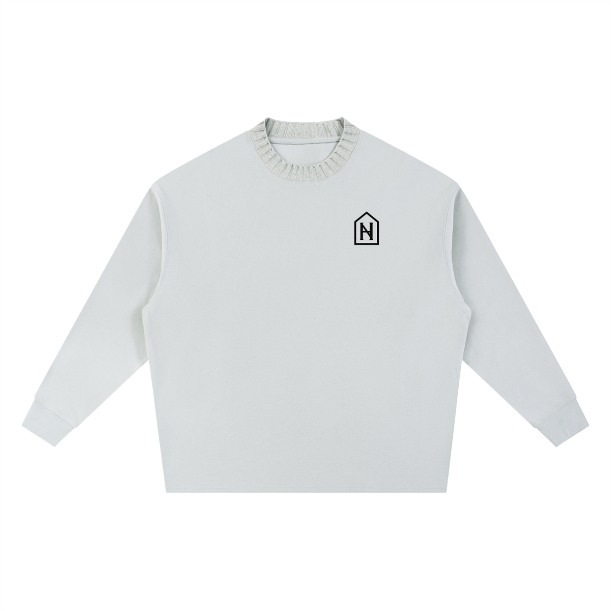 NOIRHAUS Knitted Oversize Sweatshirt