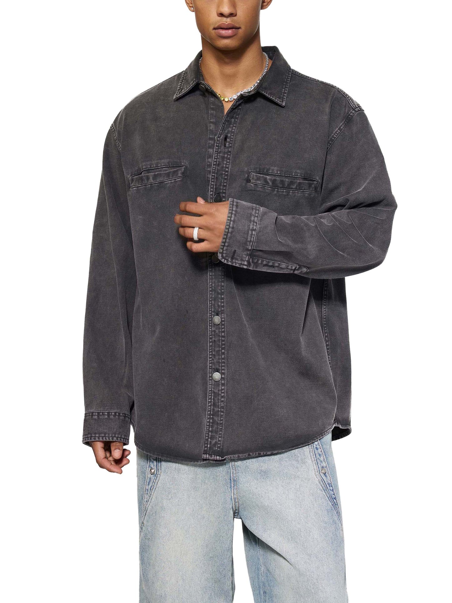 Washed Denim Jacket