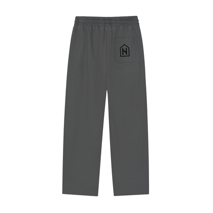 NOIRHAUS Striped Straight-Leg Sweatpants