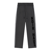 NOIRHAUS Snow Washed Contrast Tape Sweatpants