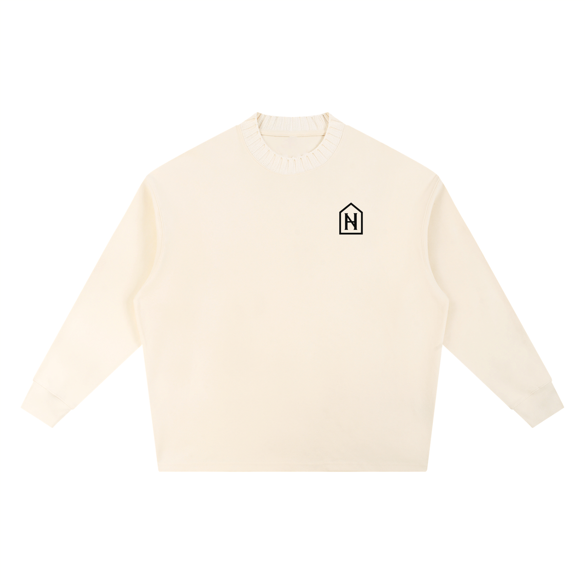 NOIRHAUS Knitted Oversize Sweatshirt