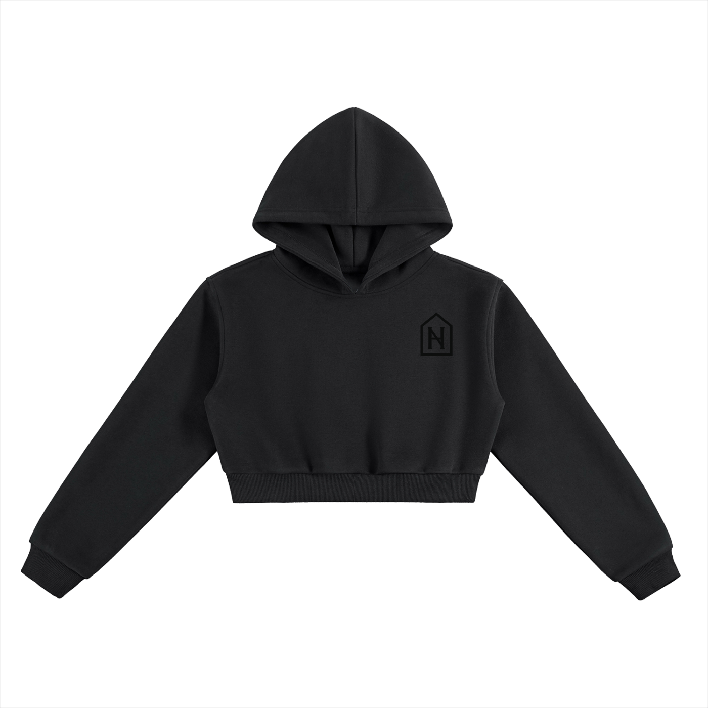 NOIRHAUS Cropped Hoodie