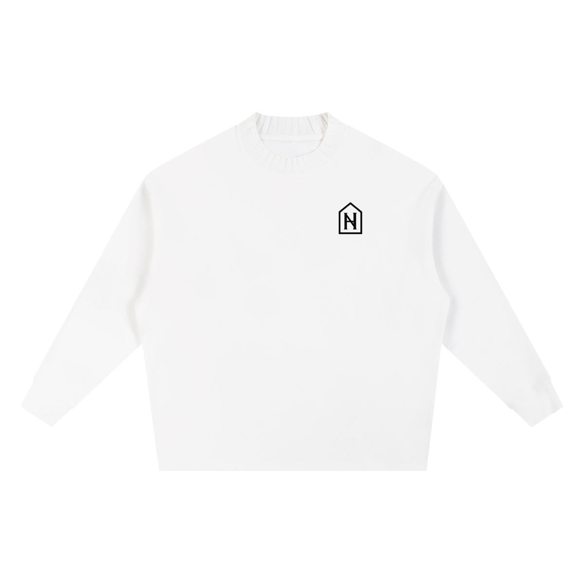 NOIRHAUS Knitted Oversize Sweatshirt