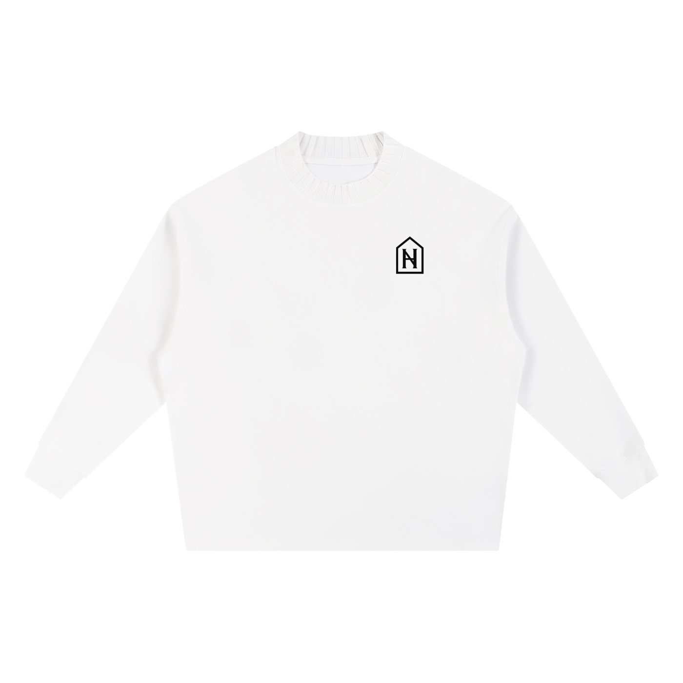 NOIRHAUS Knitted Oversize Sweatshirt