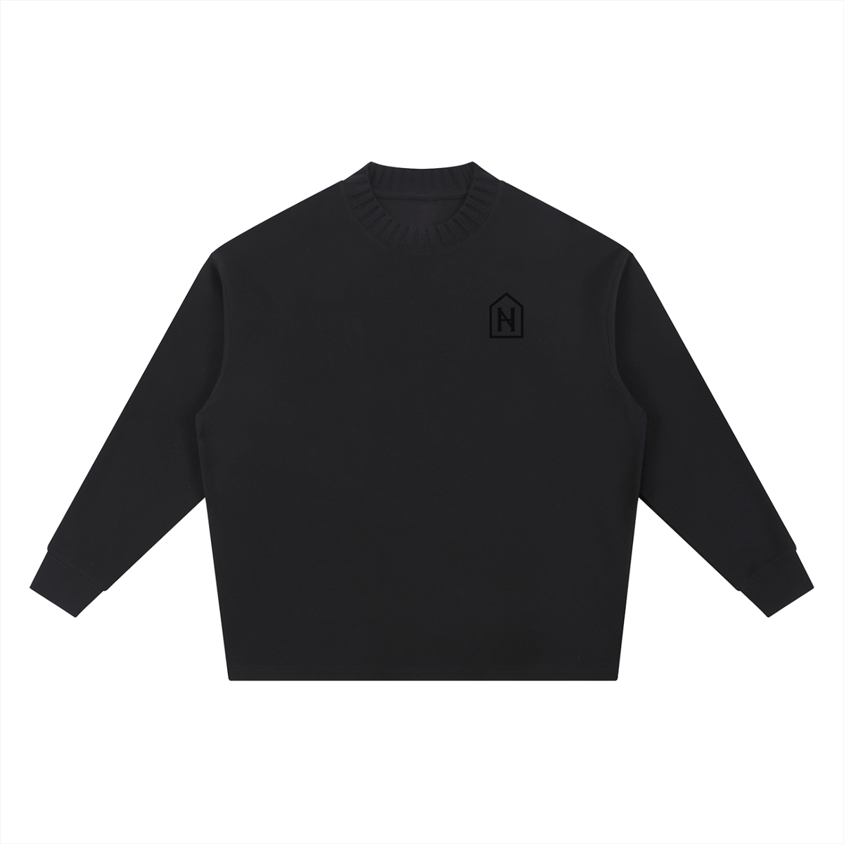 NOIRHAUS Knitted Oversize Sweatshirt