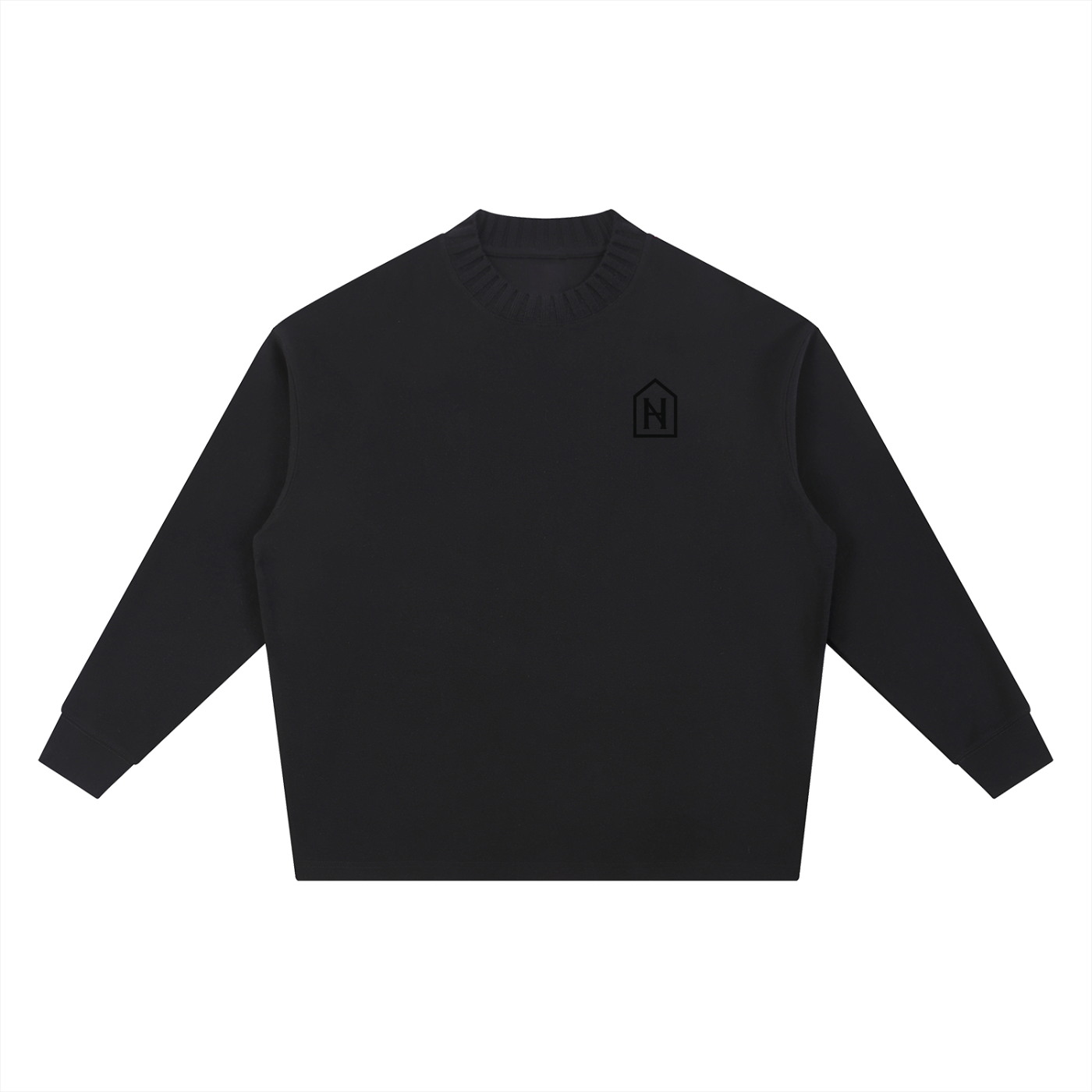 NOIRHAUS Knitted Oversize Sweatshirt