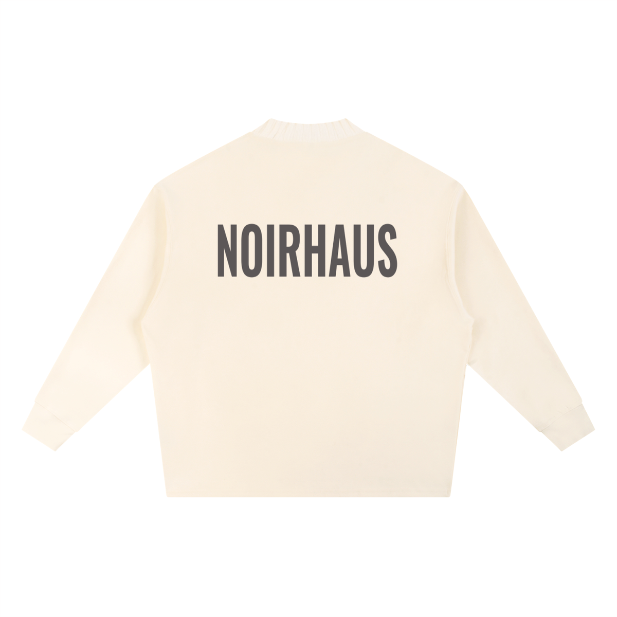 NOIRHAUS Knitted Oversize Sweatshirt