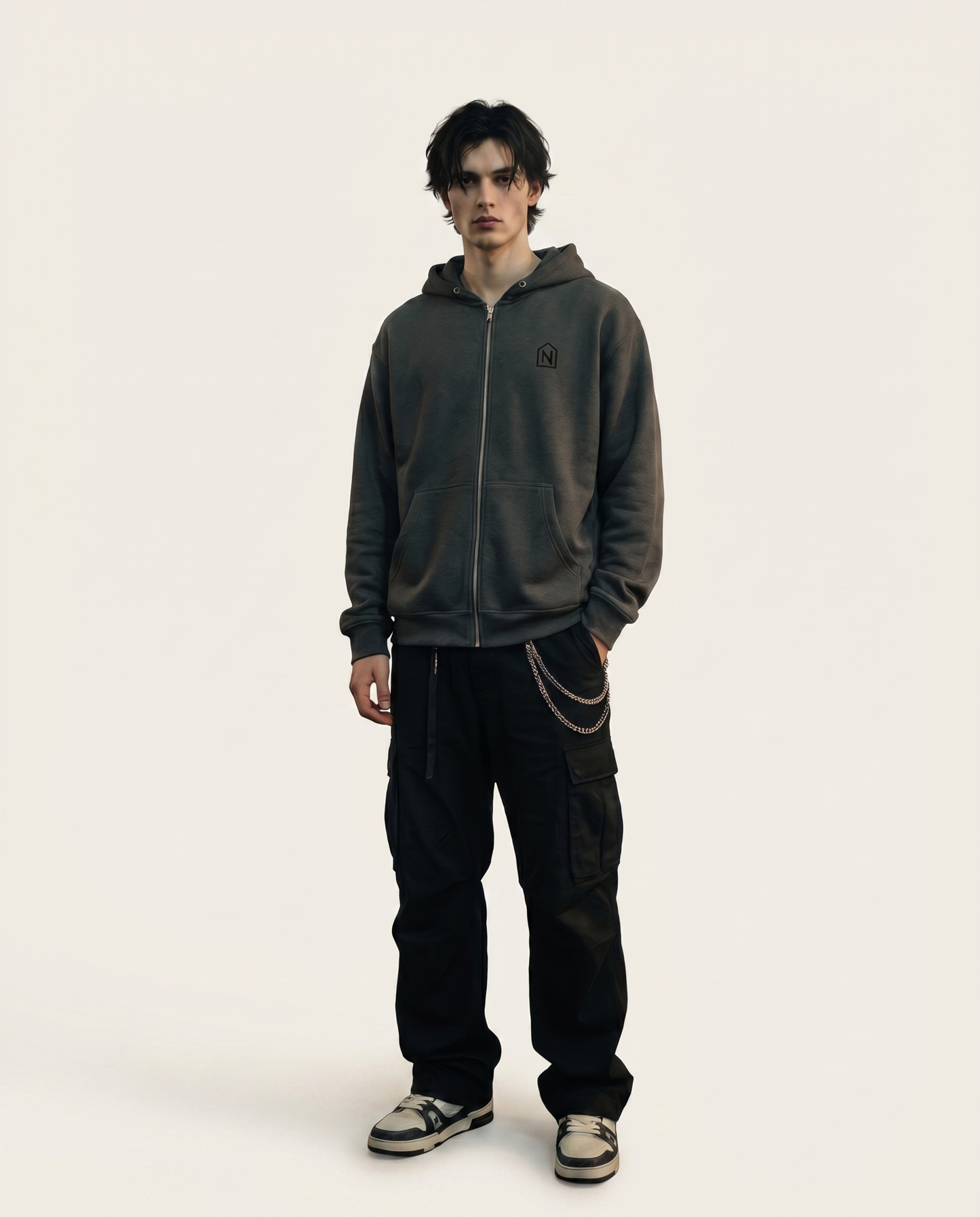 NOIRHAUS Full Zip Hoodie