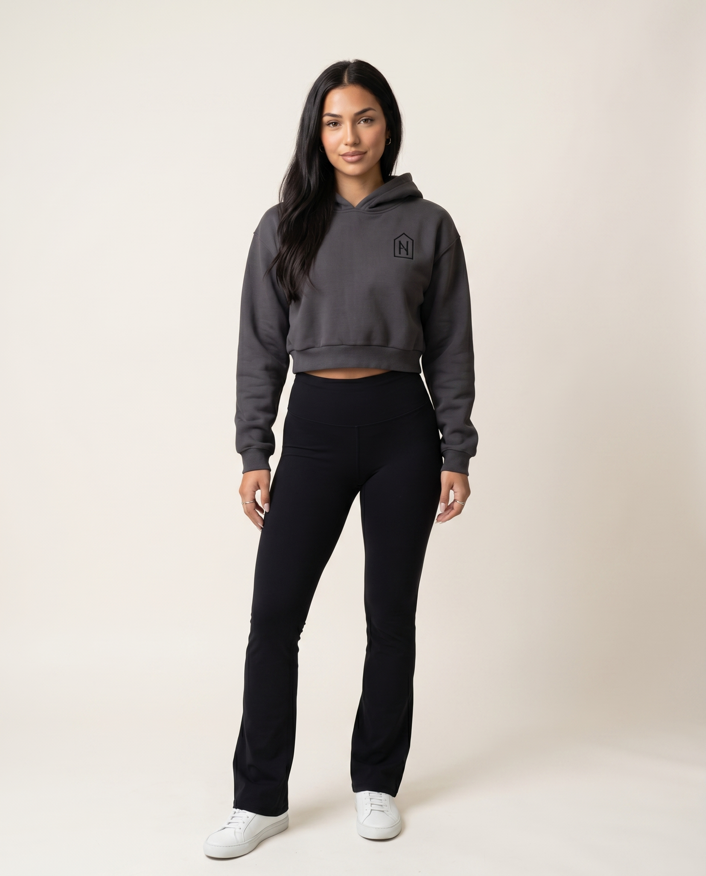 NOIRHAUS Cropped Hoodie