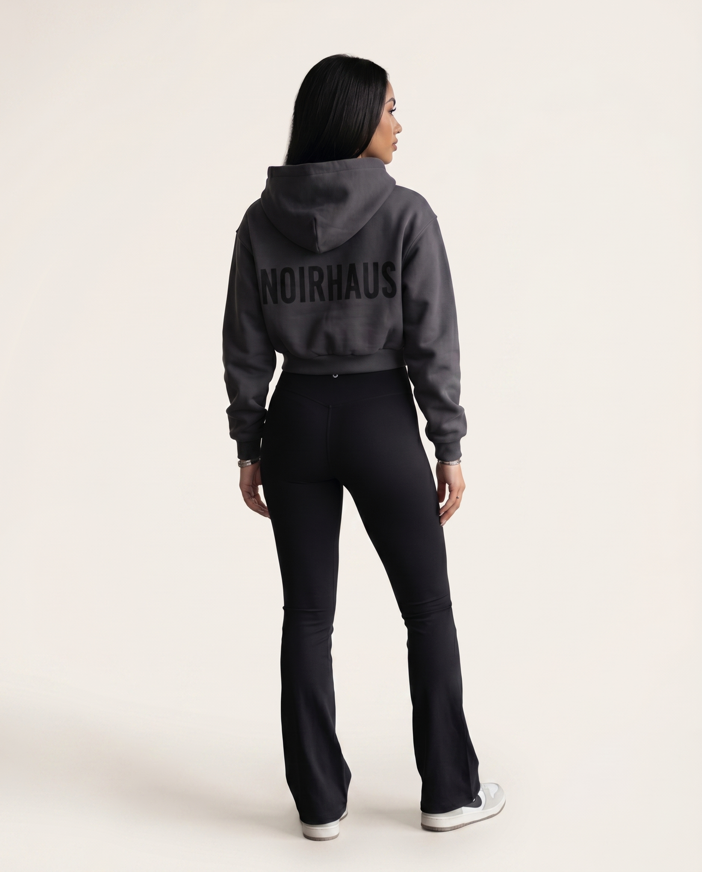 NOIRHAUS Cropped Hoodie