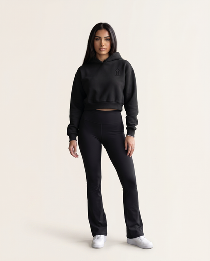 NOIRHAUS Cropped Hoodie