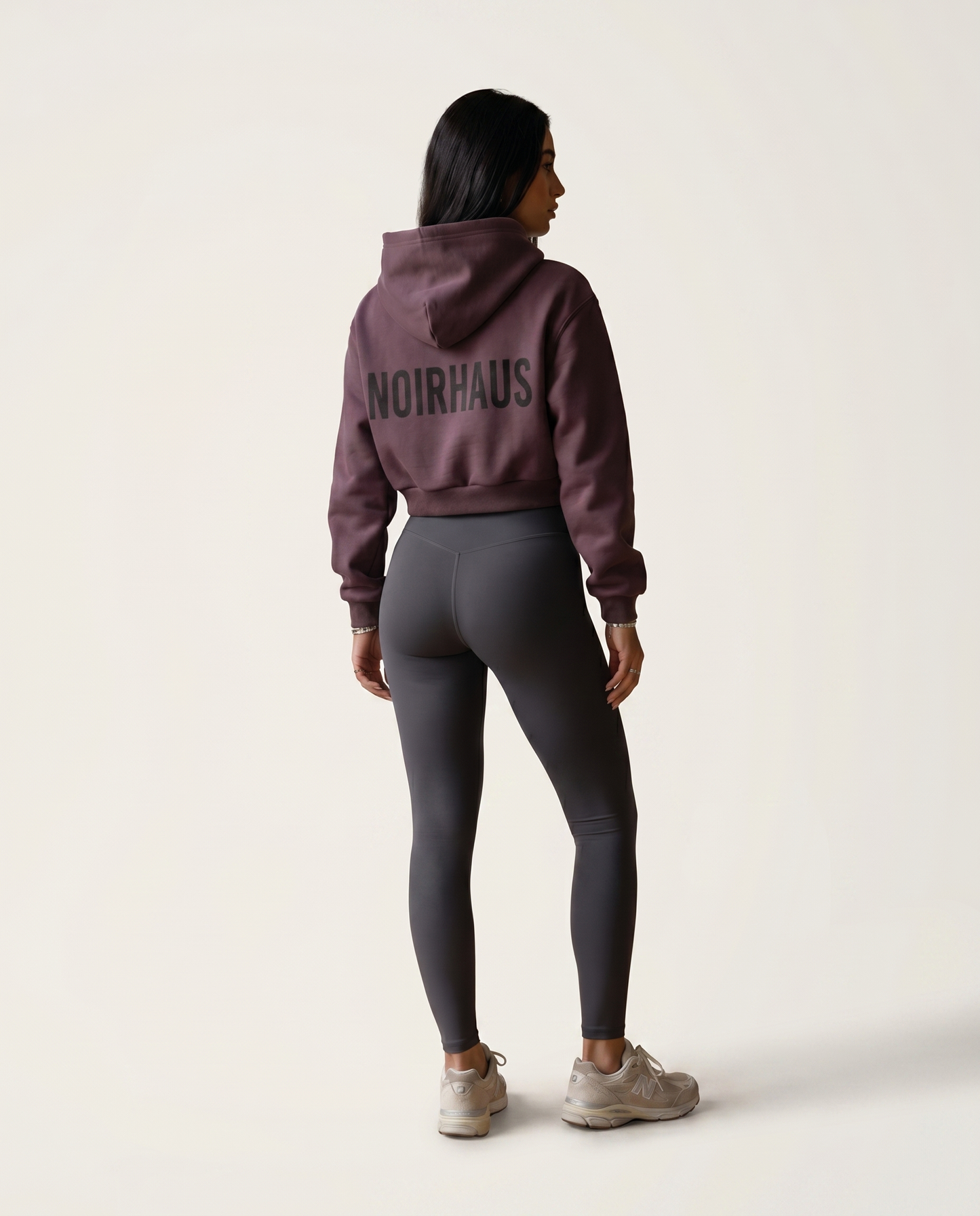 NOIRHAUS Cropped Hoodie