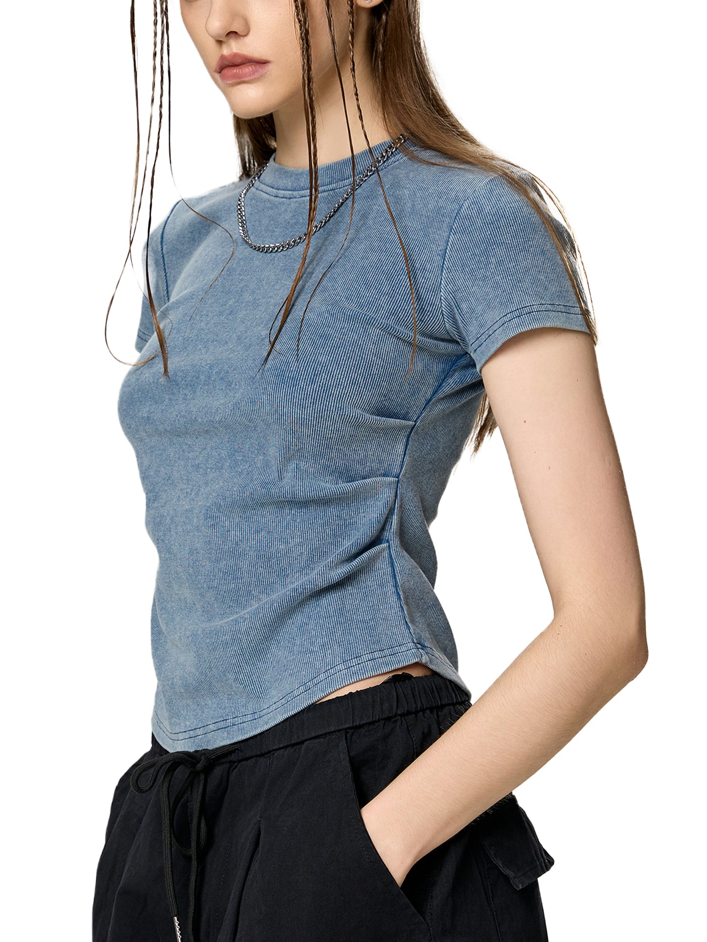 NOIRHAUS Vintage Washed Bodycon