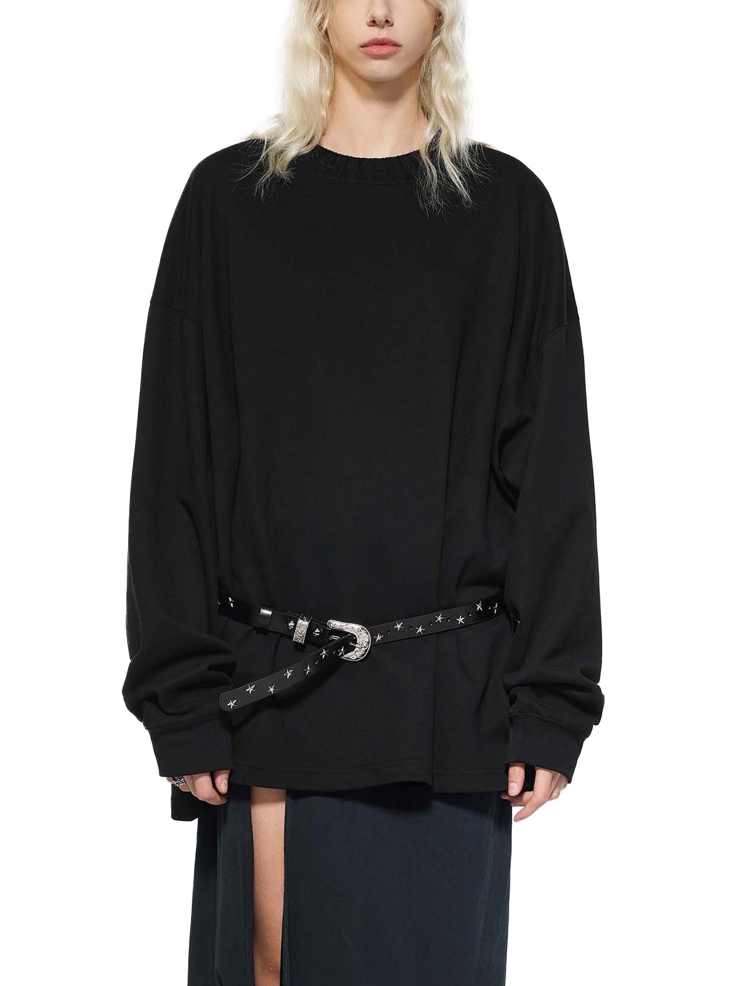 NOIRHAUS Knitted Oversize Sweatshirt