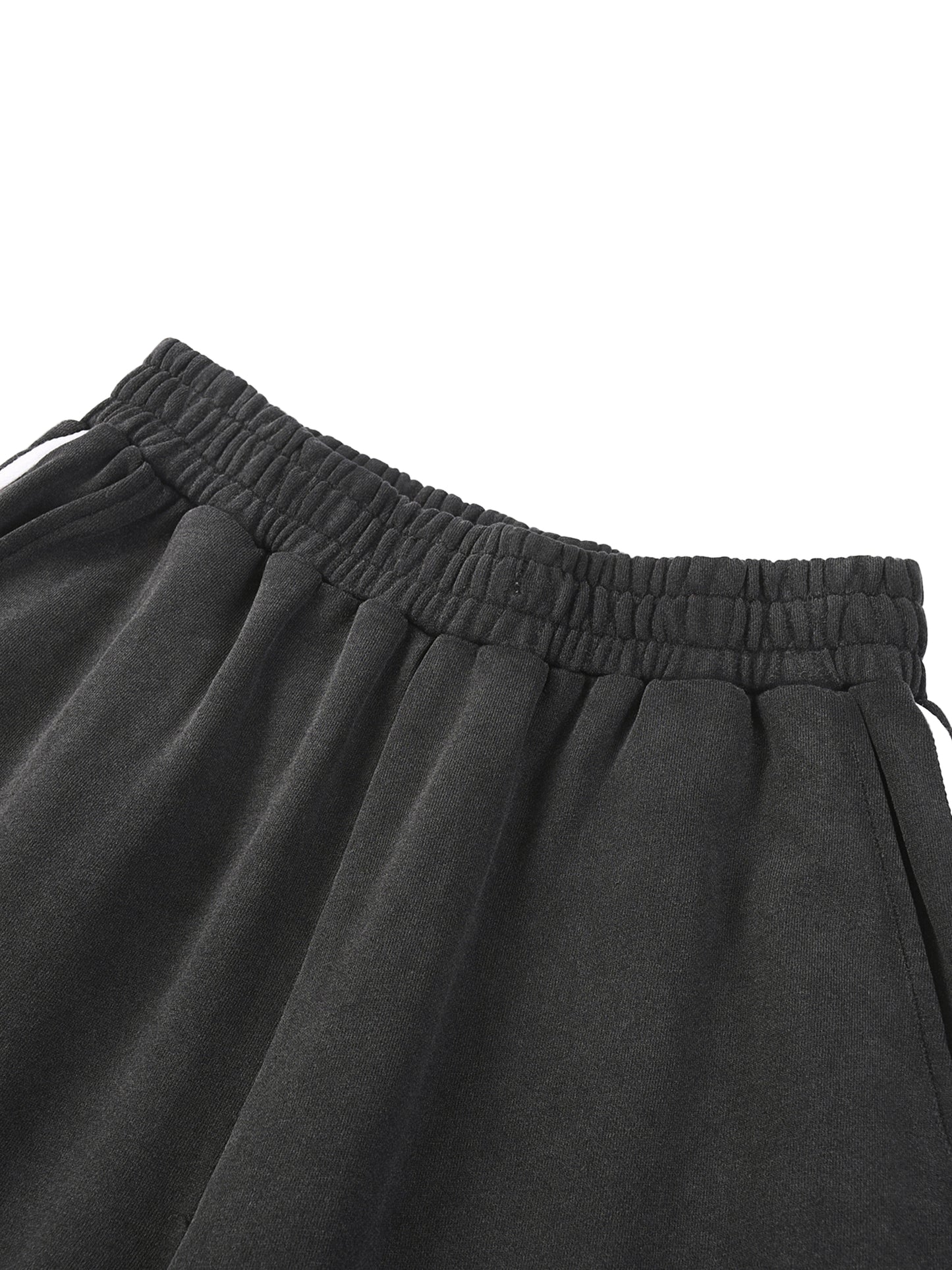 NOIRHAUS Snow Washed Contrast Tape Sweatpants