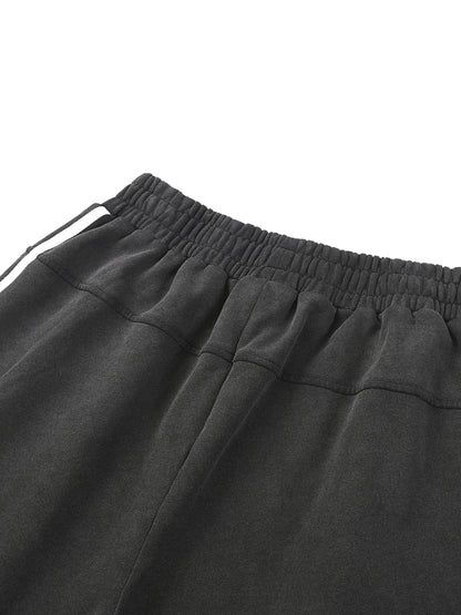 NOIRHAUS Snow Washed Contrast Tape Sweatpants