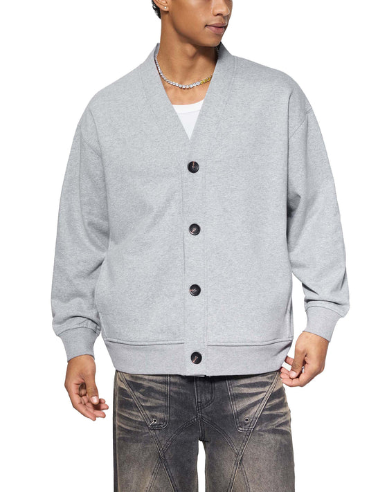 NOIRHAUS Heavyweight Sweat Cardigan